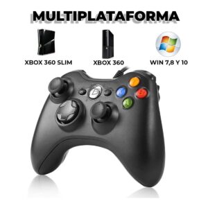 Control Alambrico Compatible Para Xbox 360