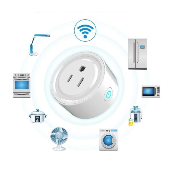 Contacto Inteligente Smart Plug WIFI Compatible con Alexa Google