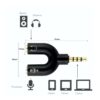 Divisor De Audio Estereo 3.5mm Compatible con PC Laptop o Celular