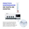 Esterilizador de Cepillo de Dientes con Dispensador de Pasta Dental