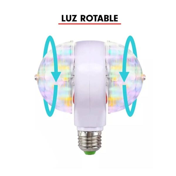 Foco E27 Luz LED RGB De Fiesta