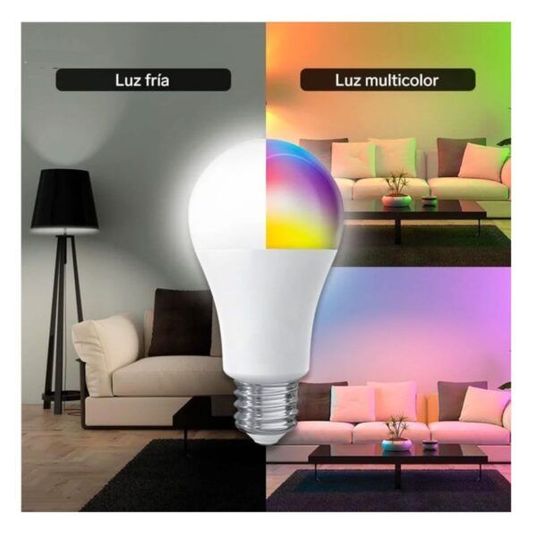 Foco LED RGB Con Control 5W