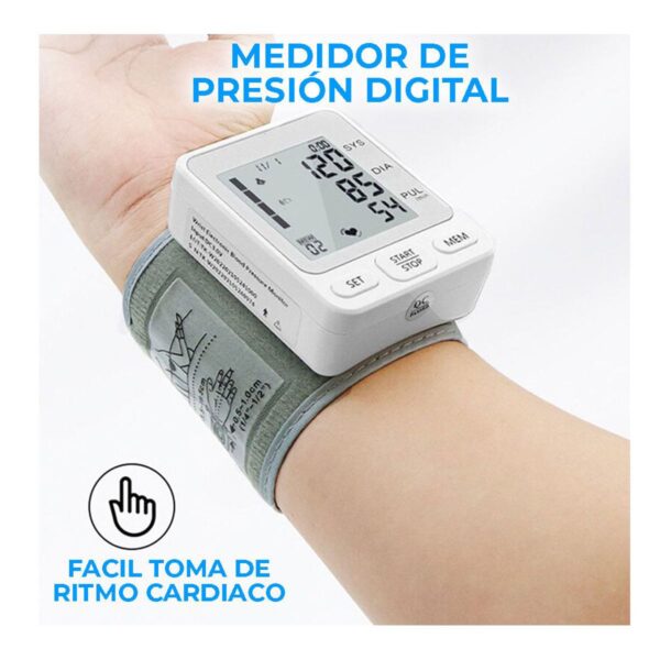 Monitor Digital De Presion Arterial De Brazo Incluye Baterias