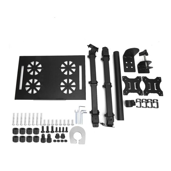 Soporte Articulado De Escritorio Para Laptop Y Monitor De Hasta 32"