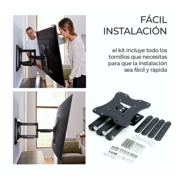Soporte Articulado Para Pantalla de 32 A 55 Pulgadas