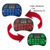 Mini Teclado Español Inalambrico USB 2.4Ghz Recargable Con TouchPad 2 en 1
