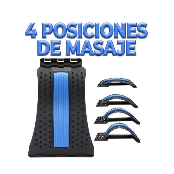 Camilla De Estiramiento Y Soporte Lumbar Con 4 Niveles de Ajuste