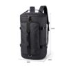 Mochila Impermeable De Viaje Con Compartimento Para Zapatos