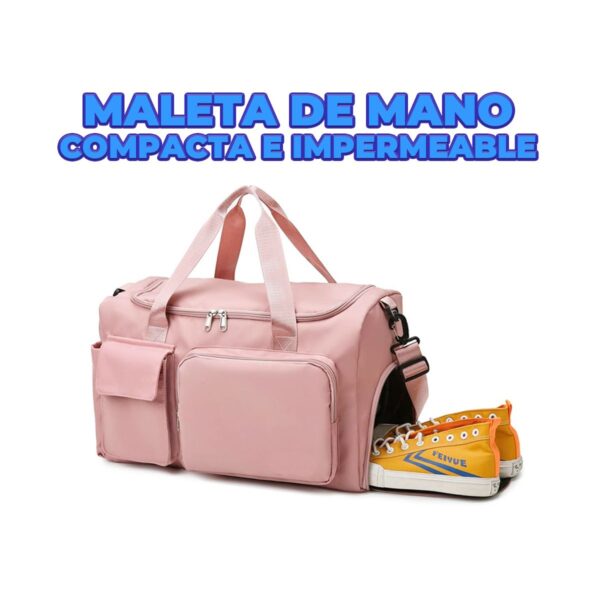 Maleta De Viaje Impermeable Con Espacio Para Zapatos
