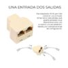 Adaptador Splitter Ethernet Rj45 1 Jack A 2 Jacks 8 Hilos