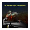 Control Gamepad Mecánico Para Celular 4 Gatillos