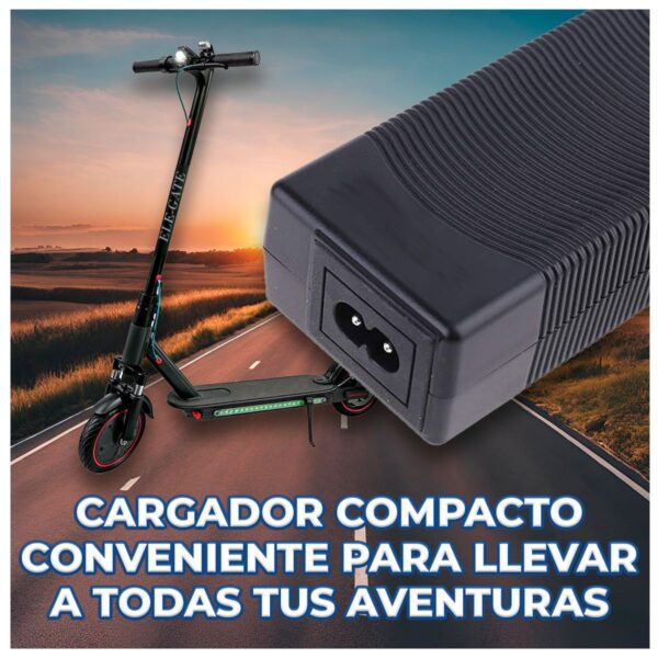 Cargador Para Scooter Patin Electrico 42V 1.5A