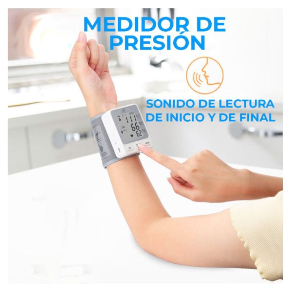 Monitor Digital De Presion Arterial De Brazo Incluye Baterias