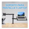 Soporte Articulado De Escritorio Para Laptop Y Monitor De Hasta 32"