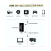 Capturadora De Audio Y Video HDMI a USB 1080p
