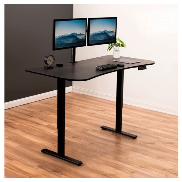 Soporte De Mesa o Escritorio Para 2 Monitores De 13 a 27 Pulgadas
