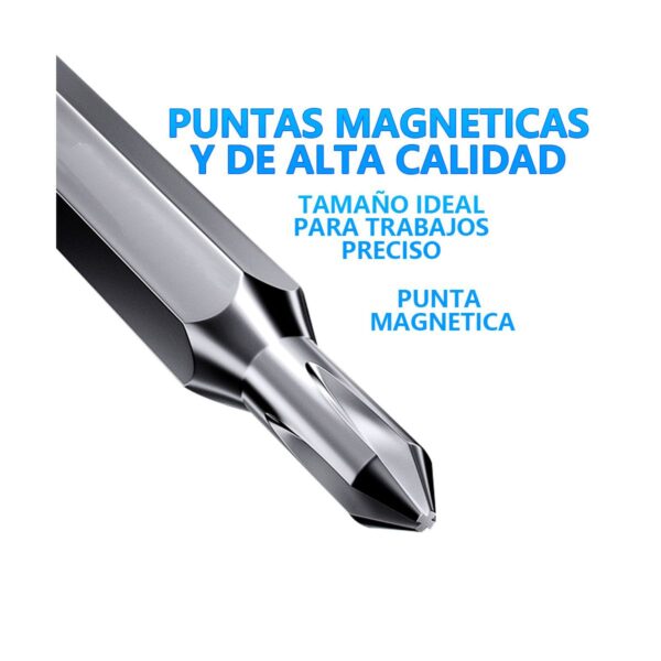 Juego De Destornillador Magneticos Con 30 Puntas