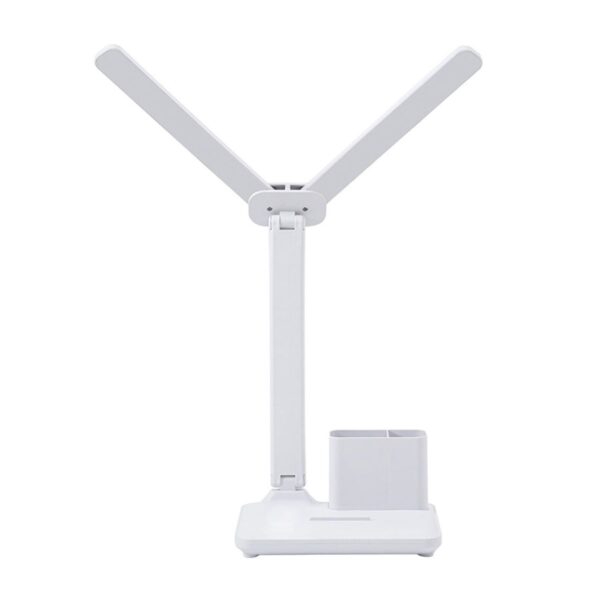 Lampara De Escritorio Luz Led Doble Cabezal