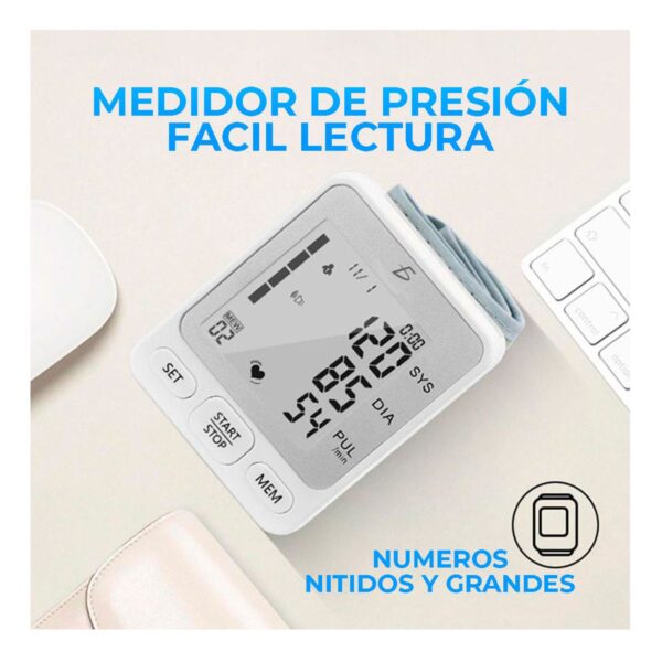 Monitor Digital De Presion Arterial De Brazo Incluye Baterias