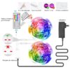 Tira De 30 Metros De Luces LED RGB Control por APP o IR