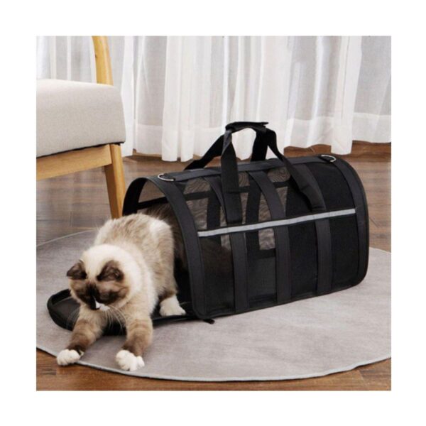 Maleta Transportadora Para Mascotas Vista Panoramica Talla S