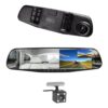 Retrovisor Pantalla Con Camara Frontal Mas Camara de Reversa