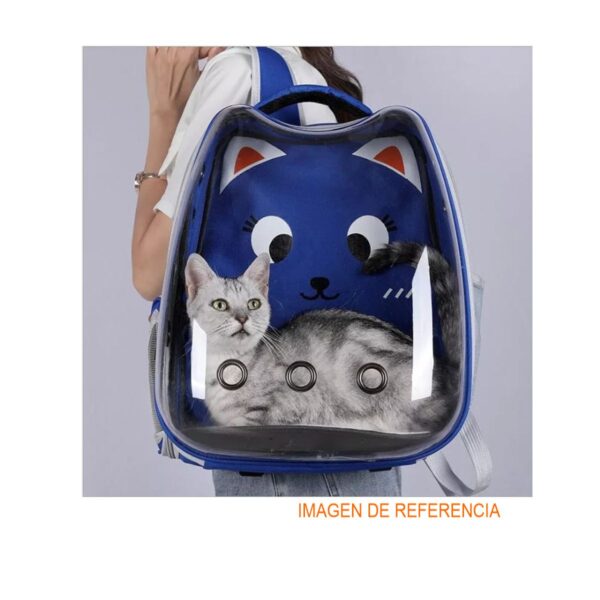 Mochila Tipo Burbuja Para Mascotas Diseño de Orejitas