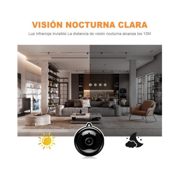 Mini Camara De Seguridad Wifi 720p HD Vision Nocturna Para Android O Iphone