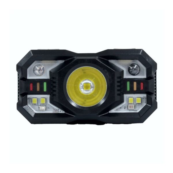 Lampara Tipo Minero Led Con Sensor De Mano Ajustable 45° Recargable