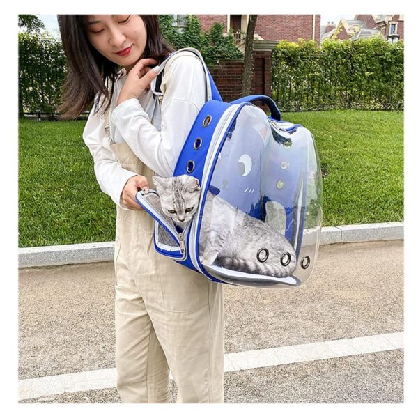 Mochila Tipo Burbuja Para Mascotas Diseño de Orejitas