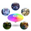 Foco Bocina RGB 48W Con Control Remoto