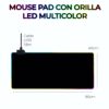Mouse Pad Gamer Con Luz LED RGB Iluminado 90×40 CM Antideslizante