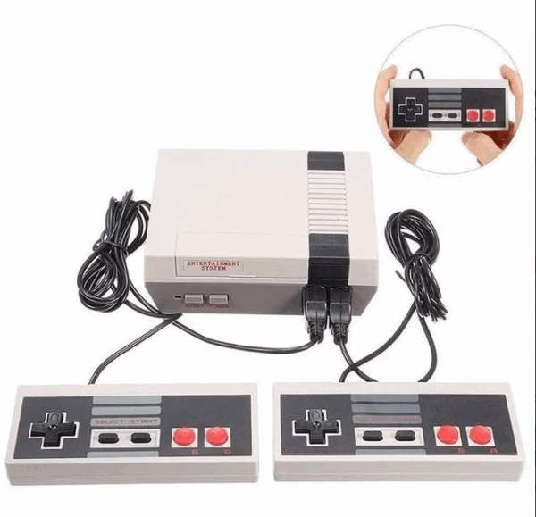 Consola Retro Arcade 620 Juegos Clásicos de 8 Bits Y Dos Controles