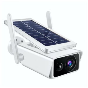 Cámara WiFi con Panel Solar 1080p Full HD Vigila Sin Cables