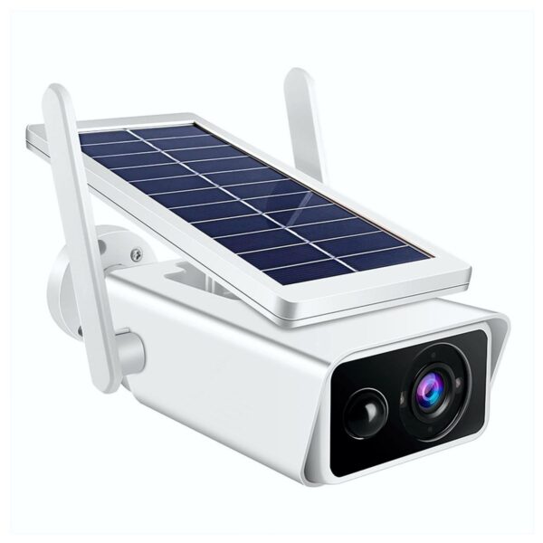 Cámara WiFi con Panel Solar 1080p Full HD Vigila Sin Cables