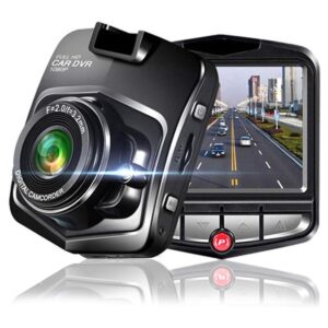 Cámara de Seguridad Vehicular Full HD 1080P con Sensor de Movimiento y Visión Nocturna