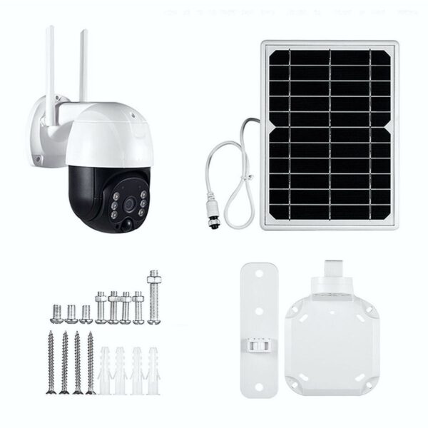 Cámara de Seguridad Solar Conexión por Chip 4G con Resolución de 2MP y Visión Nocturna