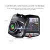 Cámara de Seguridad Vehicular Full HD 1080P con Sensor de Movimiento y Visión Nocturna