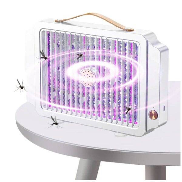 Lámpara Mata Mosquitos UV Eléctrica Recargable – Protección Eficaz sin Químicos