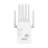 Repetidor Extensor de Señal WiFi de 1200 Mbps con 6 Antenas y Tecnología Dual Band 2.4 GHz + 5 GHz