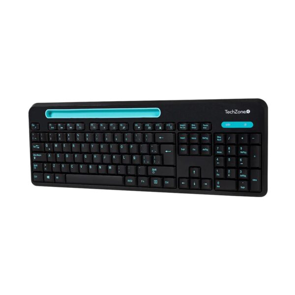 TechZone Kit Inalámbrico USB Teclado Español + Mouse Óptico 1600 DPI