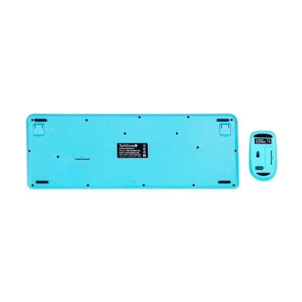 TechZone Kit Inalámbrico USB Teclado Español + Mouse Óptico 1600 DPI