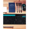 TechZone Kit Inalámbrico USB Teclado Español + Mouse Óptico 1600 DPI