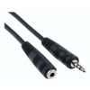Cable Extensión Auxiliar Jack 3.5 Macho a Hembra 1.5m  Audio Estéreo