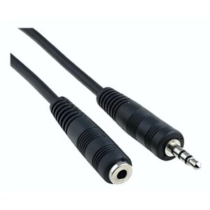 Cable Extensión Auxiliar Jack 3.5 Macho a Hembra 1.5m  Audio Estéreo