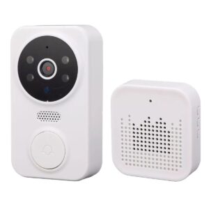 Timbre Inteligente WiFi con Cámara HD, Mirilla LCD y Visión Nocturna – Seguridad y Control Total desde tu Celular