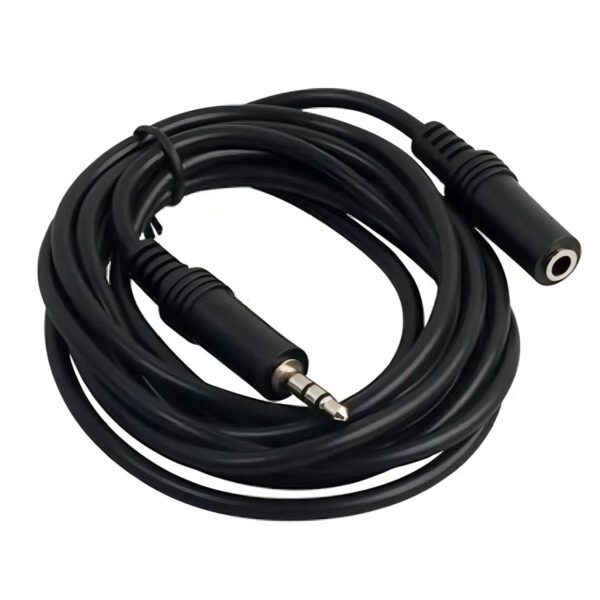 Cable Extensión Auxiliar Jack 3.5 Macho a Hembra 1.5m  Audio Estéreo