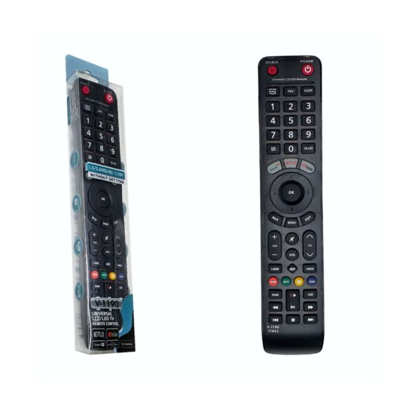 Control Remoto Universal Compatible con Múltiples Marcas  Fácil Configuración y Diseño Ergonómico