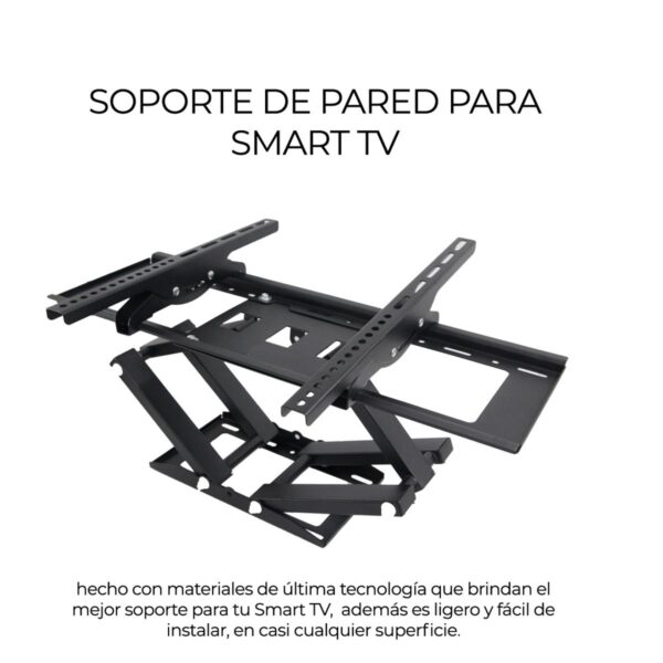 Soporte de Pared para TV/Monitor 32″ a 80″ Articulado Inclinable VESA Universal