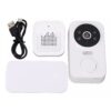 Timbre Inteligente WiFi con Cámara HD, Mirilla LCD y Visión Nocturna – Seguridad y Control Total desde tu Celular